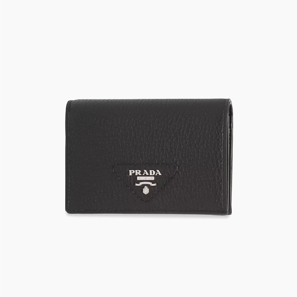 Prada Black Leather Wallet